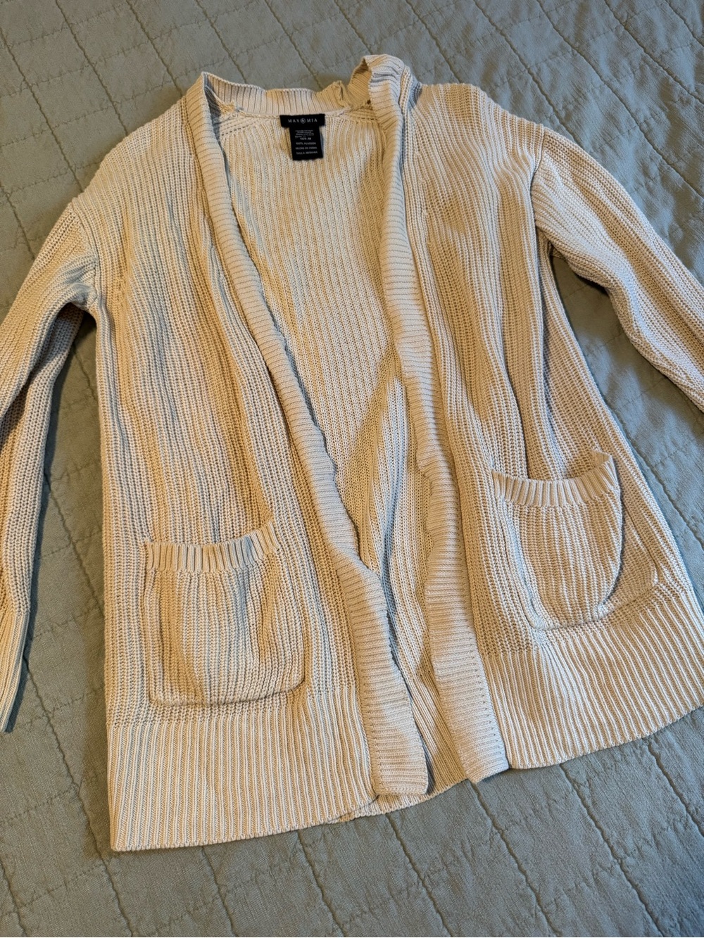 Cream cardigan